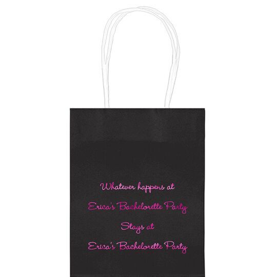 Whatever Happens Party Mini Twisted Handled Bags